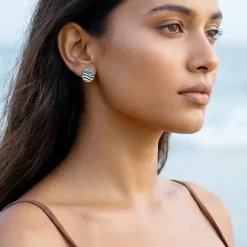 Silver Metis Earrings