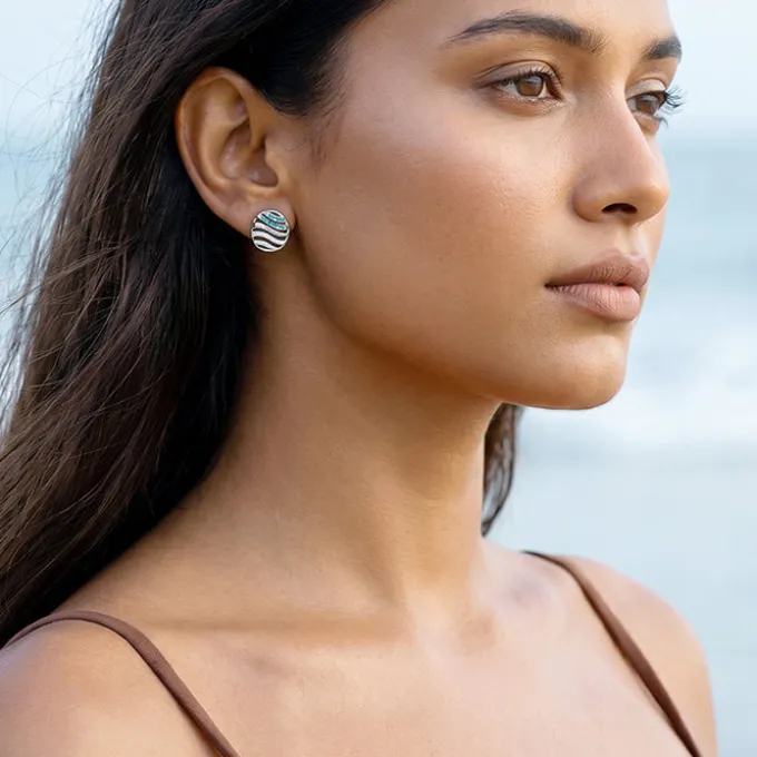 Silver Metis Earrings