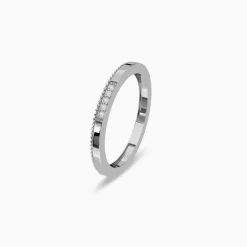Silver Milgrain Edging Ring (Size 12)
