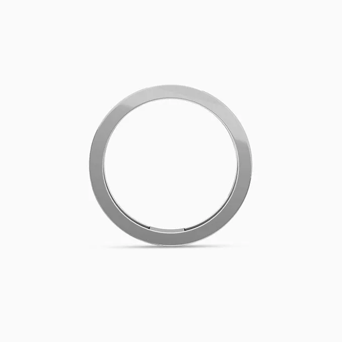 Silver Milgrain Edging Ring (Size 12)