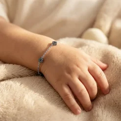 Silver Mini Meadow Kids Bracelet (0 - 2 Years)