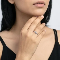 Silver Minimalist Ring (Size 12)