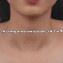 Silver Modern Nazar Bracelet