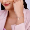 Silver Moon & Stars Bracelet
