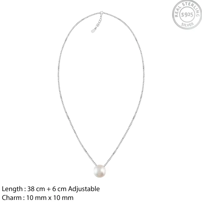 Silver Moonlight Pearl Set