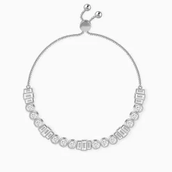 Silver Morse Code Bracelet