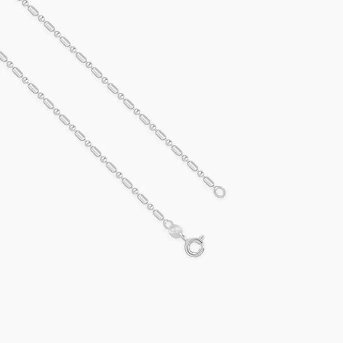 Silver Morse Kids Chain