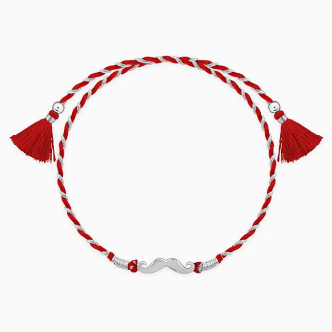 Silver Moustache (Moonchh) Rakhi