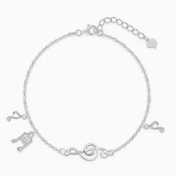 Silver Music Lover Bracelet
