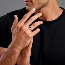 Silver Mystic Style Ring For Him