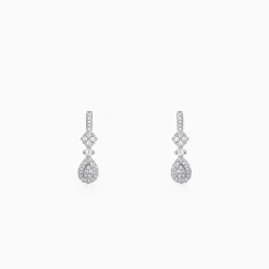 Silver Natalie Earrings