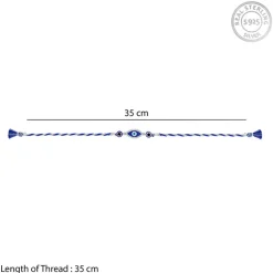 Silver Nazar Rakhi