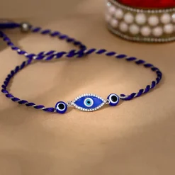Silver Nazar Rakhi