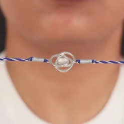 Silver Nazar Rakhi Combo (Set of 3)