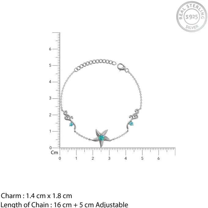Silver Nephele Bracelet