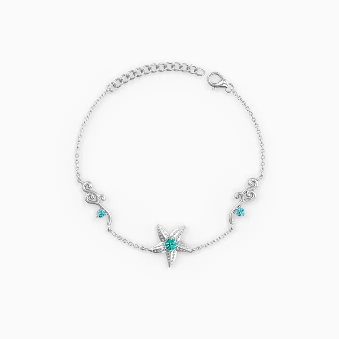 Silver Nephele Bracelet