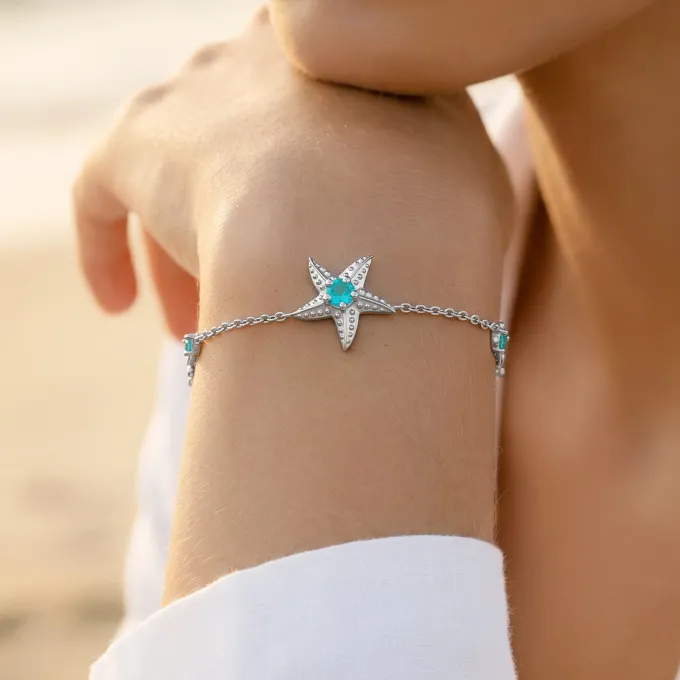 Silver Nephele Bracelet