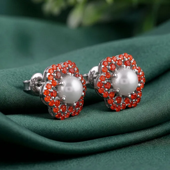 Silver Niamh Earrings
