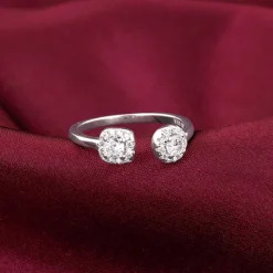 Silver Not-So-Round Ring