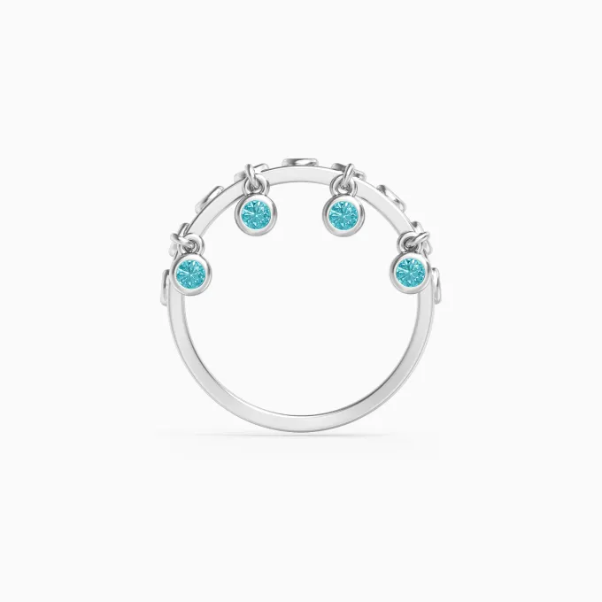 Silver Nyx Ring (Size 12)