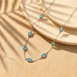 Silver Oenone Necklace