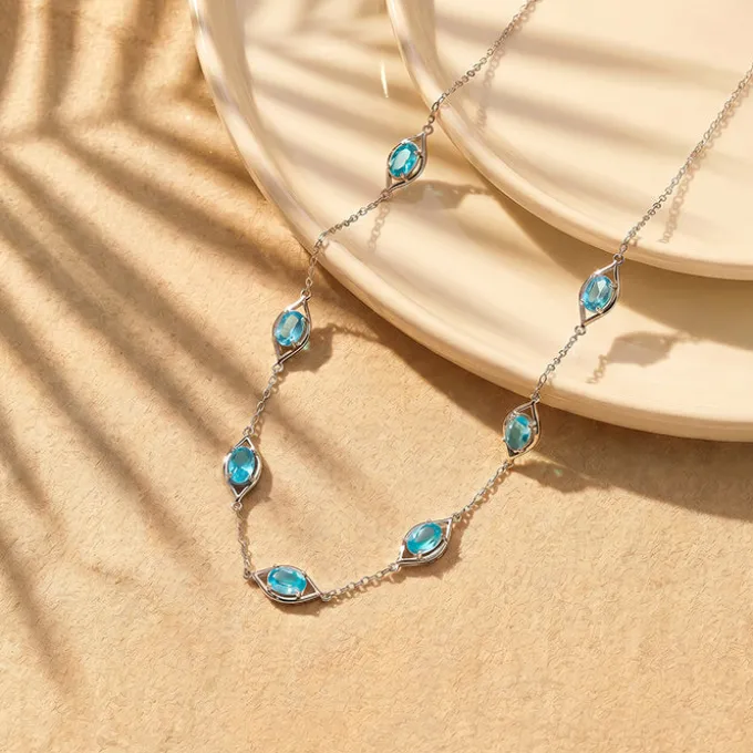 Silver Oenone Necklace