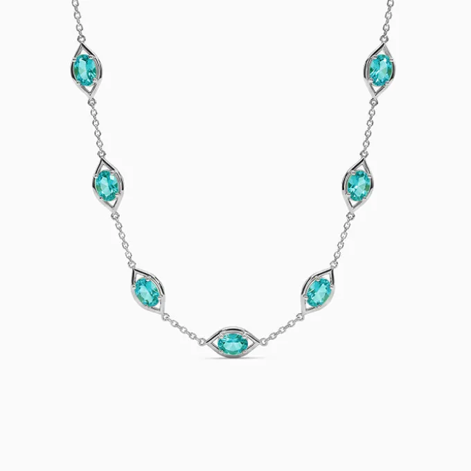 Silver Oenone Necklace