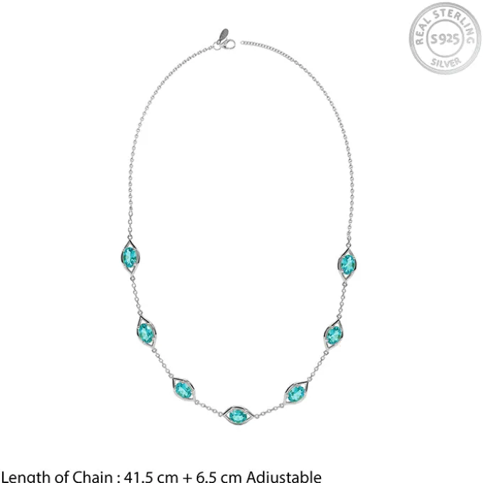 Silver Oenone Necklace
