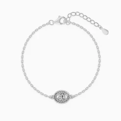 Silver Om Bracelet Rakhi