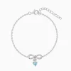 Silver Only Us Bracelet