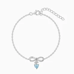 Silver Only Us Bracelet
