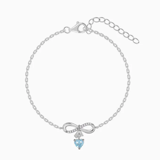 Silver Only Us Bracelet