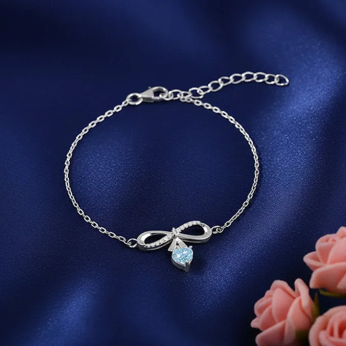 Silver Only Us Bracelet