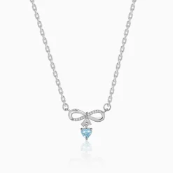 Silver Only Us Necklace