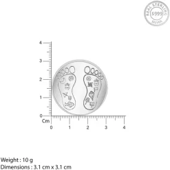 Silver Padam Coin - (10g)