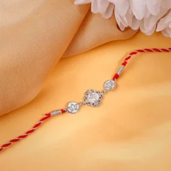 Silver Padma Vinayak Rakhi