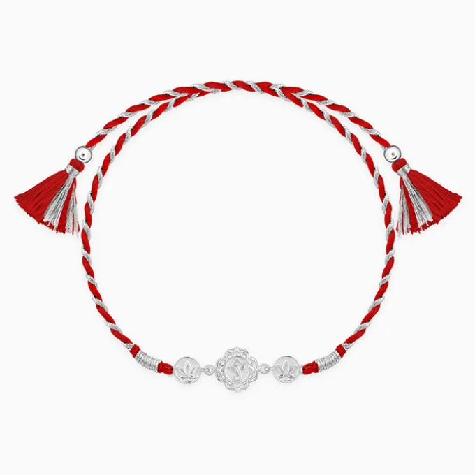 Silver Padma Vinayak Rakhi