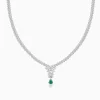 Silver Party Wear Necklace