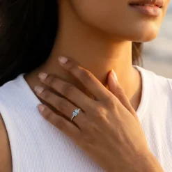 Silver Pasithea Ring (Size 12)