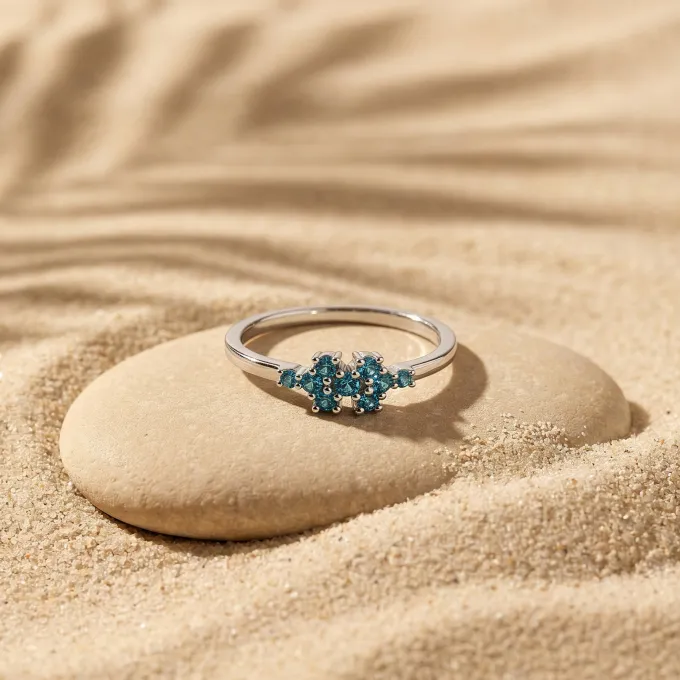 Silver Pasithea Ring (Size 12)