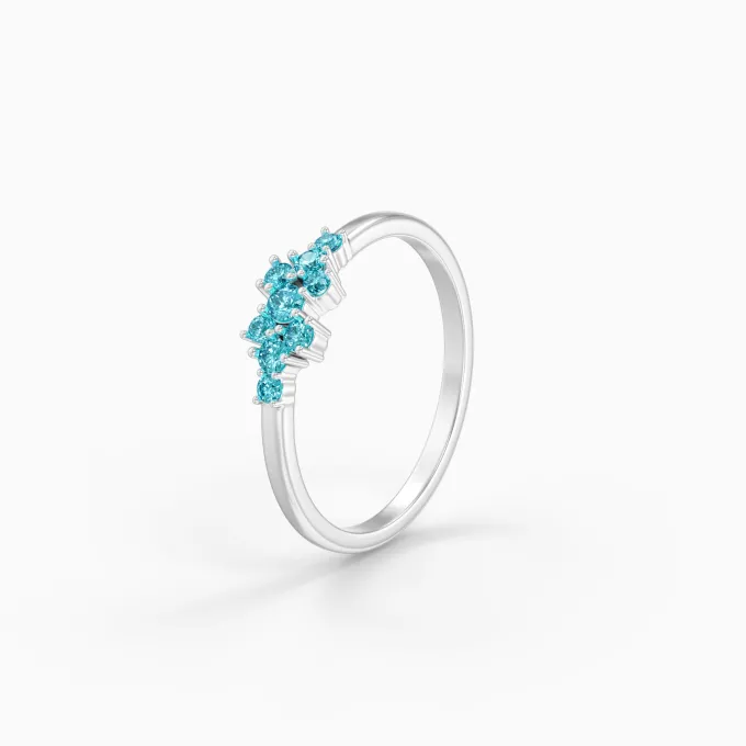 Silver Pasithea Ring (Size 12)