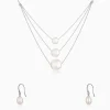 Silver Pearly Affair Set