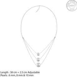 Silver Pearly Affair Set