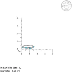 Silver Perseis Ring (Size 12)