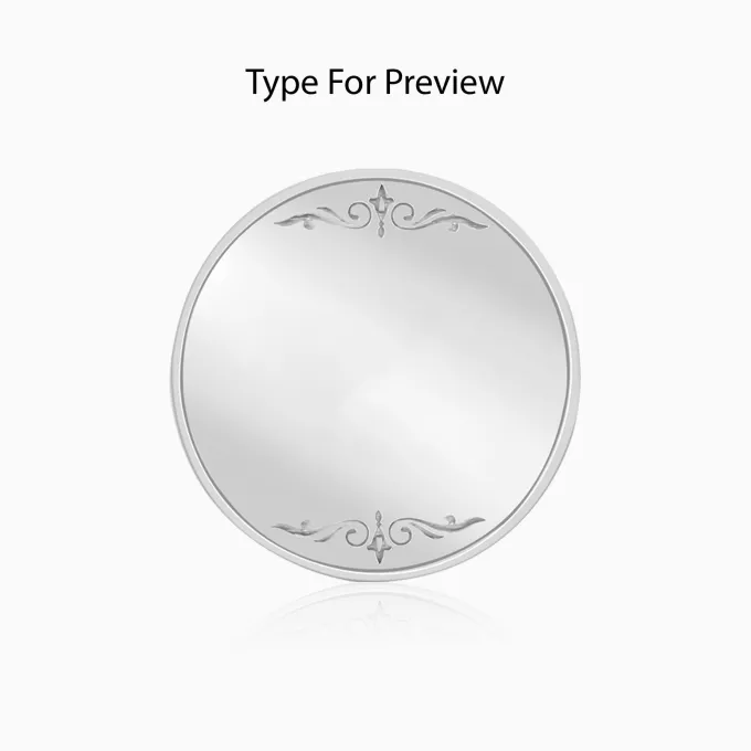 Silver Personalise in Hindi Coin- 30g