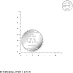 Silver Personalised Always You Coin - 20g