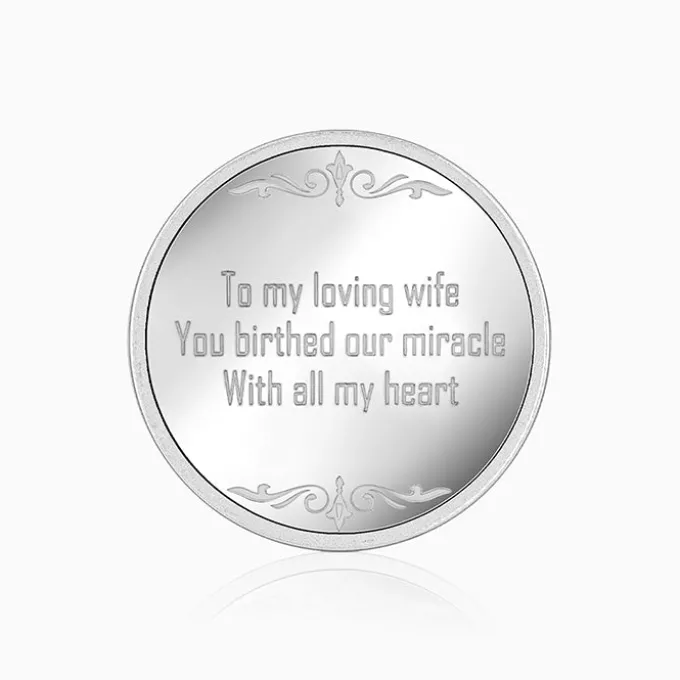 Silver Personalised Always You Coin - 50g