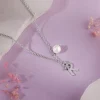 Silver Personalised Chic Necklace