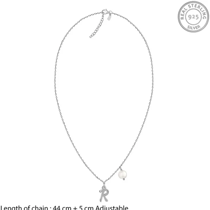Silver Personalised Chic Necklace
