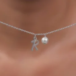 Silver Personalised Chic Necklace